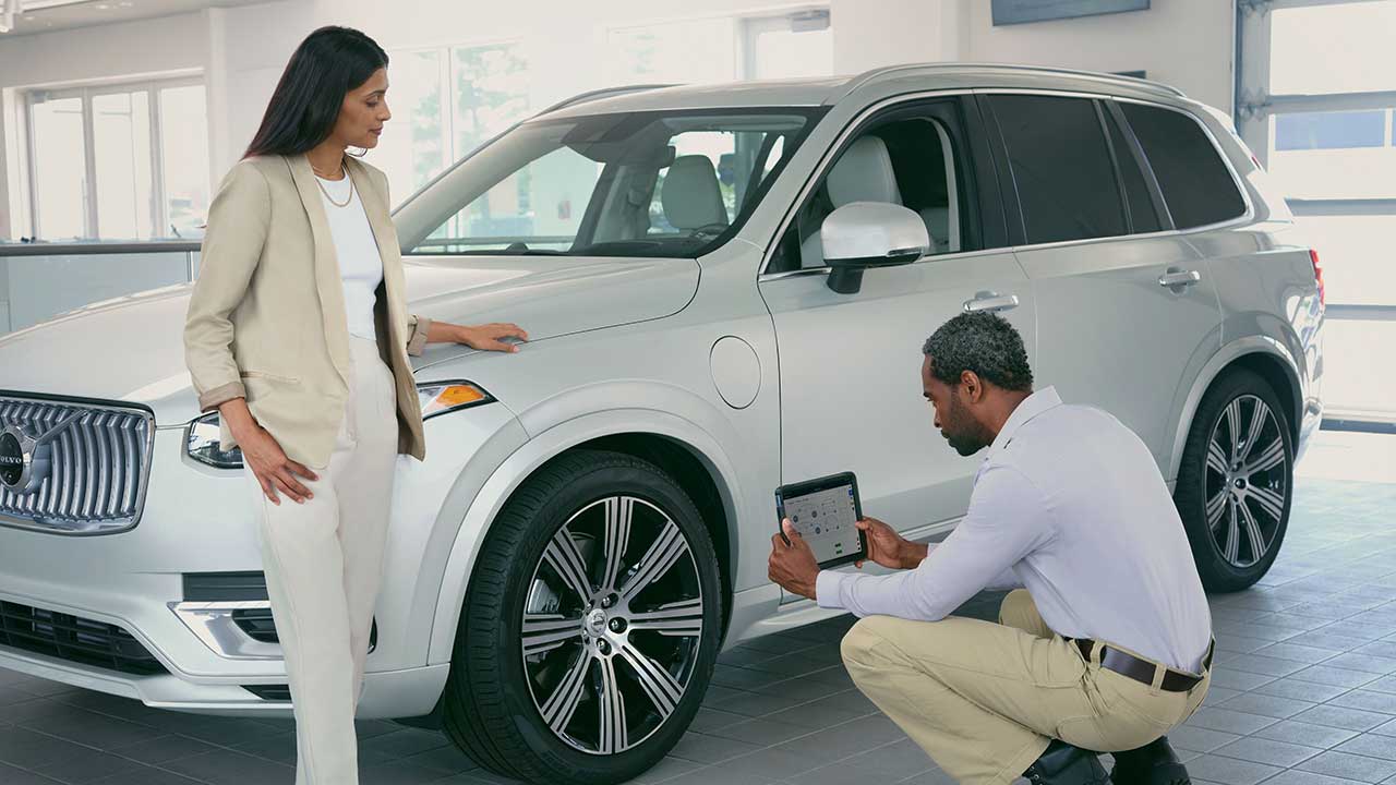 Safety inspection of a volvo