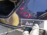 Damaged bumper