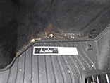 Damaged carpet