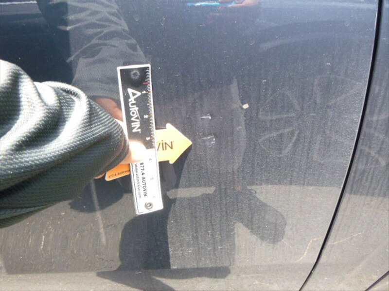 Dent and scratched exterior