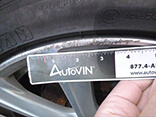Damaged wheel