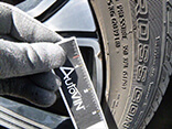 Damaged wheel