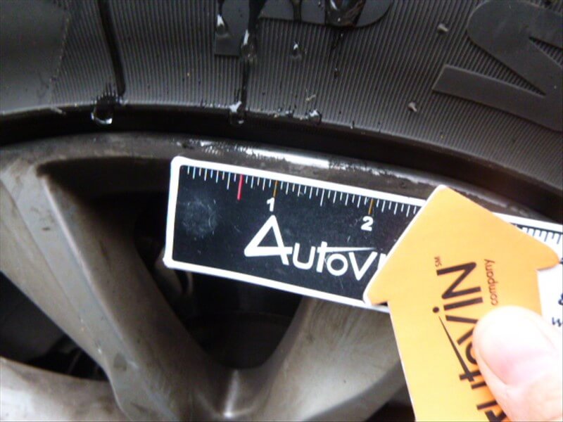 Damaged wheel